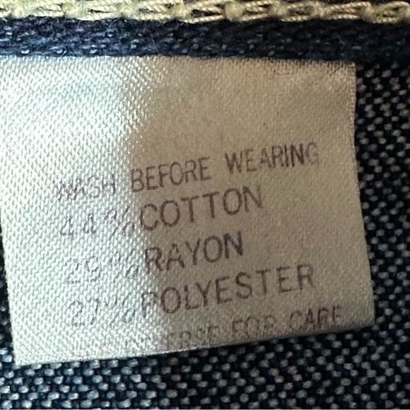 Vintage Tommy’s By Janne Women’s size 8 High Rise Crop Stretch Jeans - Picture 11 of 15